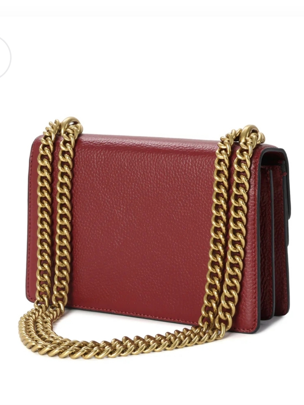 NWT Tiffany & Fred Purse Crystal Dragon Crossbody Shoulder Bag Red Leather - Picture 5 of 16